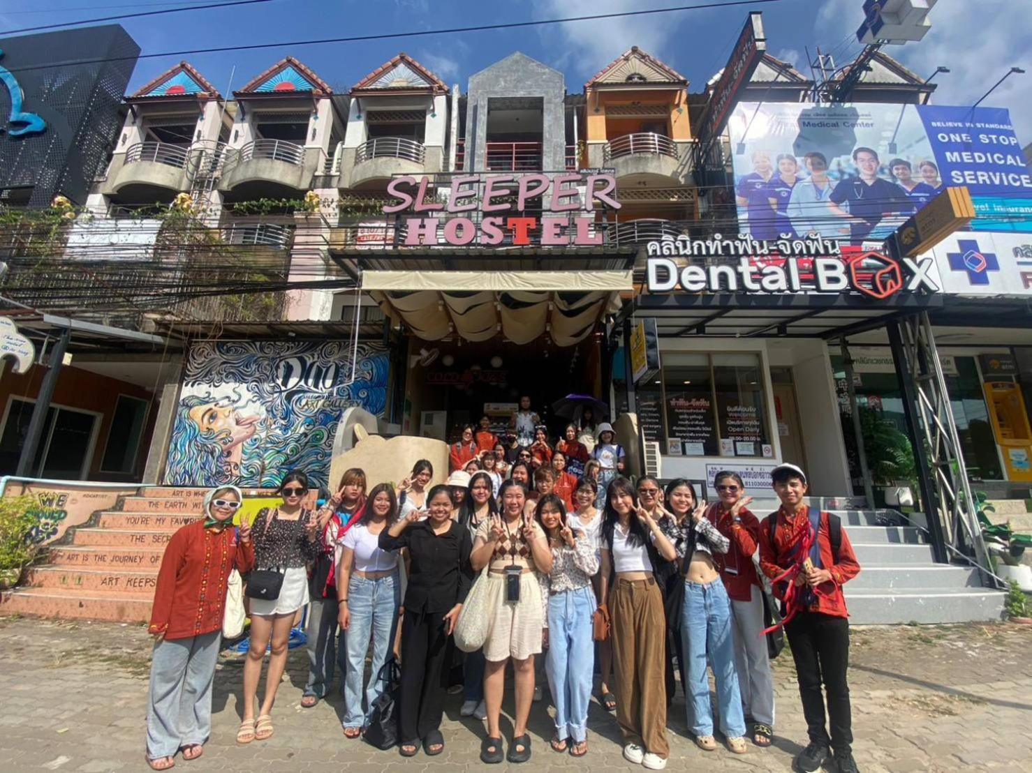 슬리퍼 호스텔 Ao Nang 외부 사진